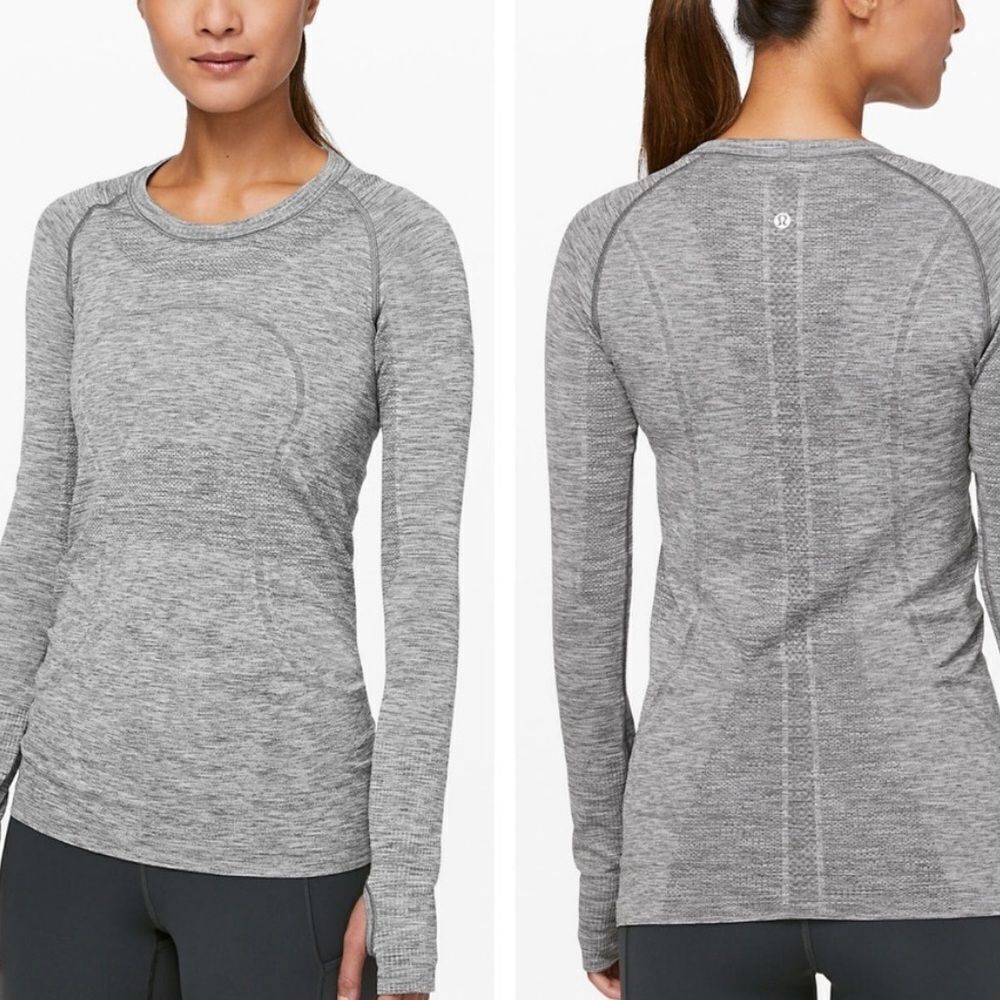 Lululemon Swiftly Tech Long Sleeve Shirt Heathered Gray